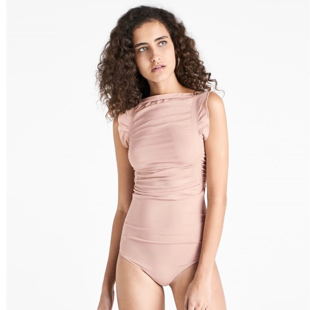 Wolford Bodysuit Fatal Drape SZ Medium